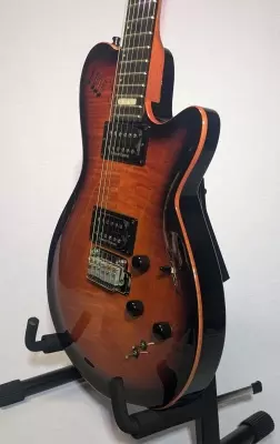 Godin Guitars - GXT Cognac Burst Flame AA4124 4
